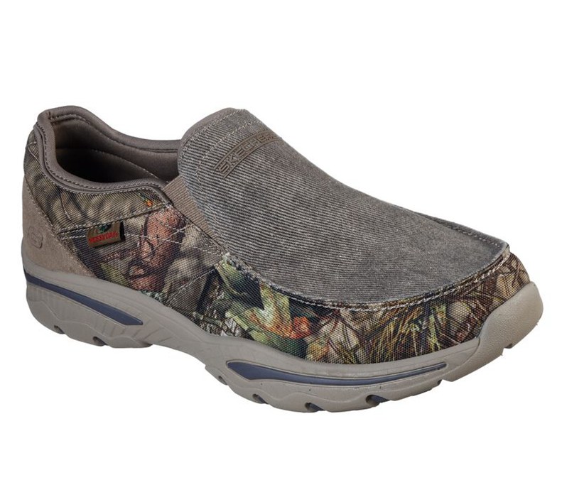 Skechers Herr Camo Slip On - Relaxed Fit: Creston - Moseco - Sverige (WXFBP-3081)